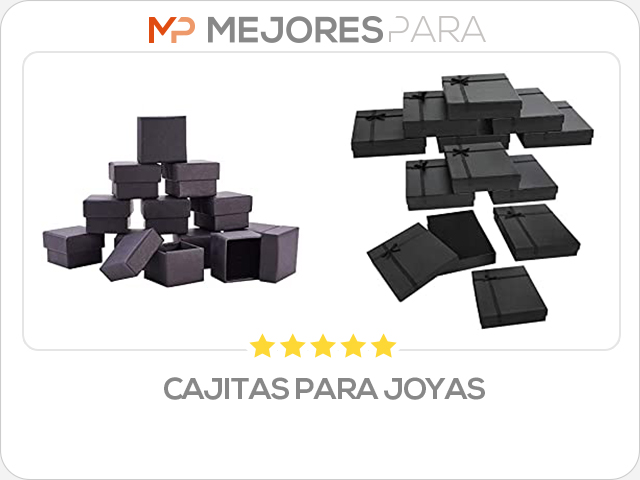 cajitas para joyas