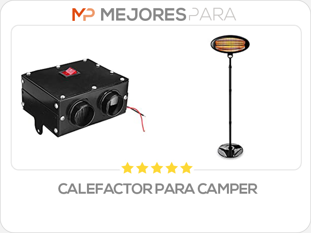 calefactor para camper