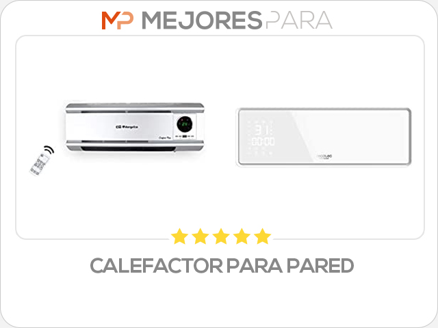 calefactor para pared