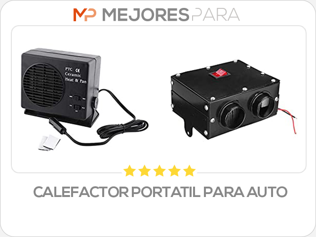 calefactor portatil para auto