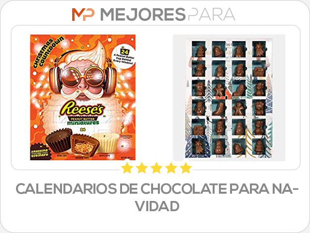 calendarios de chocolate para navidad