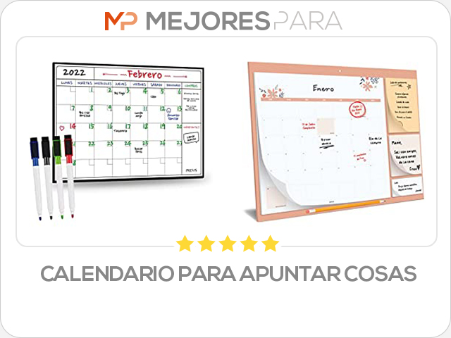 calendario para apuntar cosas