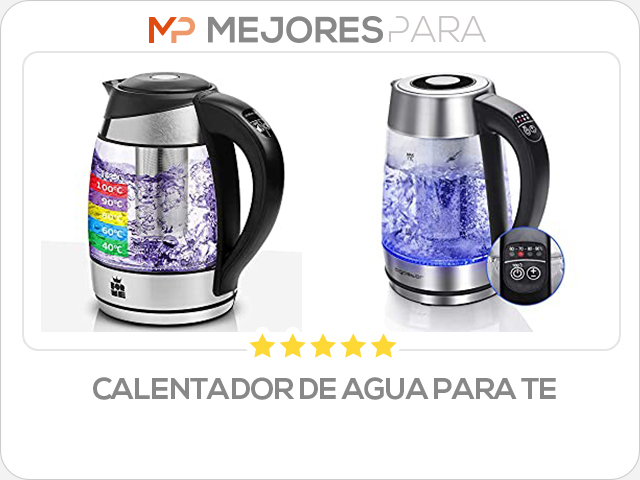 calentador de agua para te