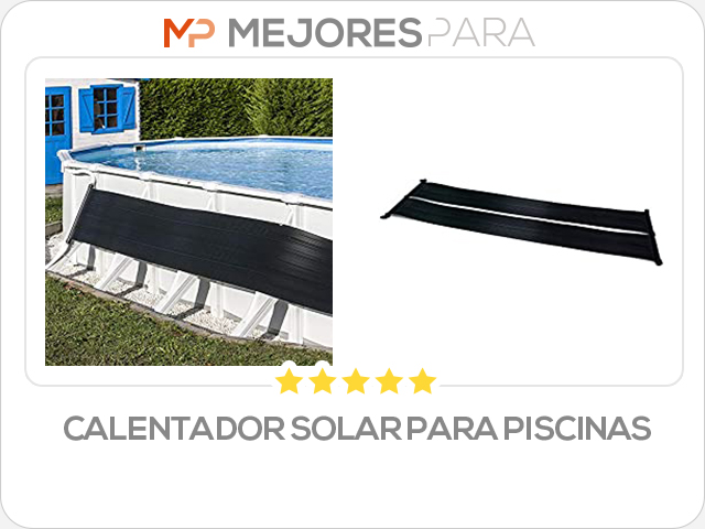 calentador solar para piscinas