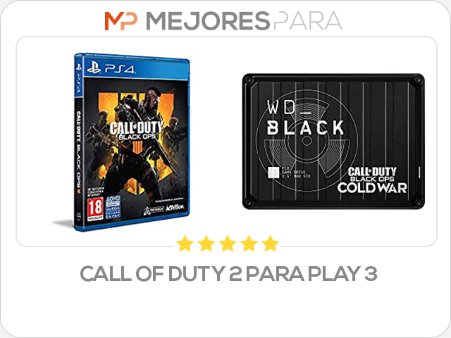 call of duty 2 para play 3