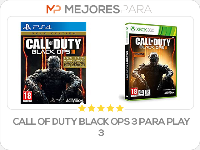 call of duty black ops 3 para play 3