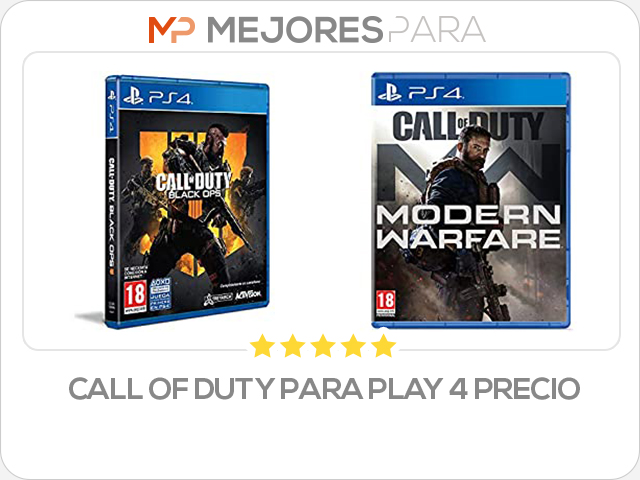 call of duty para play 4 precio