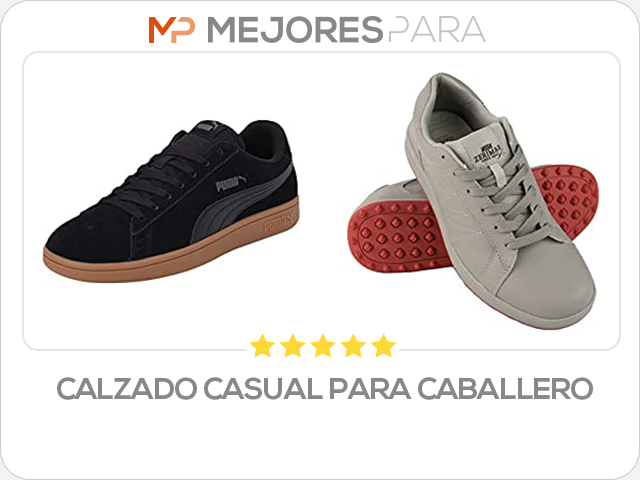 calzado casual para caballero