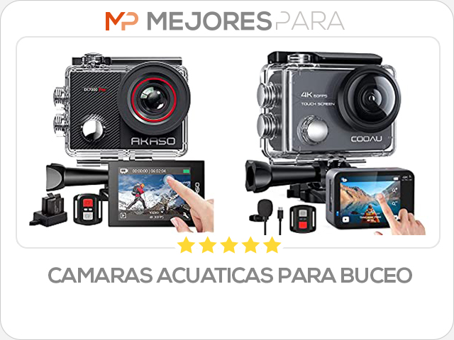 camaras acuaticas para buceo