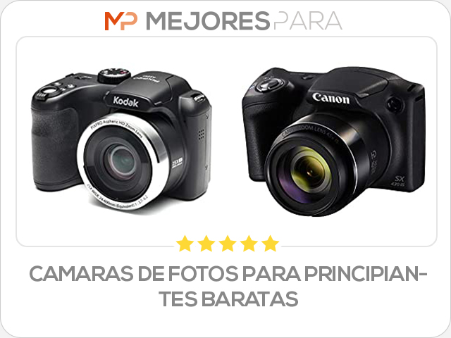 camaras de fotos para principiantes baratas