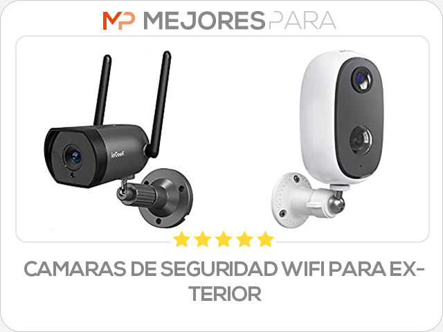 camaras de seguridad wifi para exterior