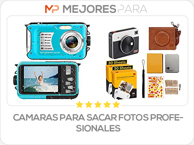 camaras para sacar fotos profesionales