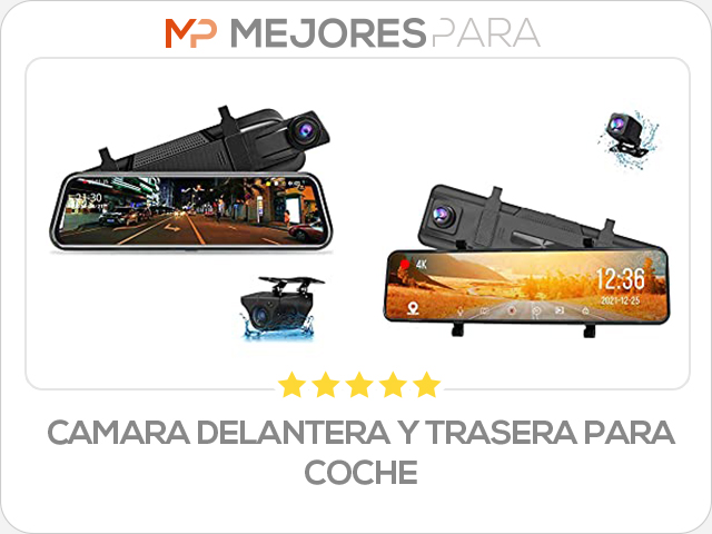 camara delantera y trasera para coche