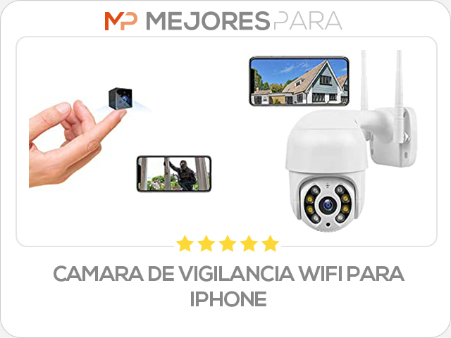 camara de vigilancia wifi para iphone