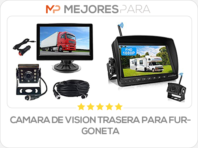 camara de vision trasera para furgoneta