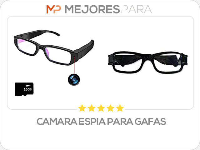 camara espia para gafas