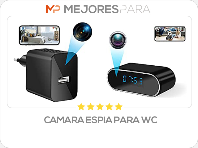 camara espia para wc