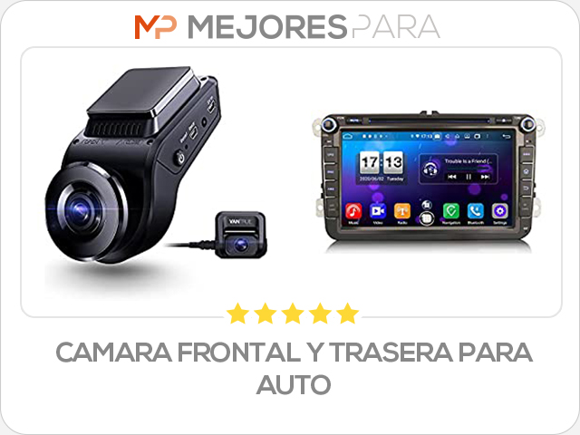 camara frontal y trasera para auto