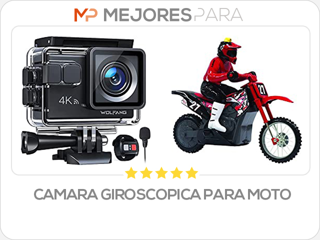 camara giroscopica para moto