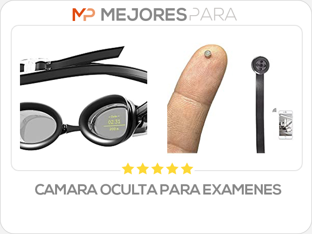 camara oculta para examenes