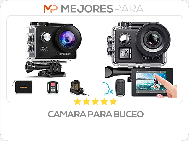 camara para buceo