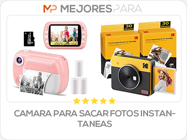 camara para sacar fotos instantaneas