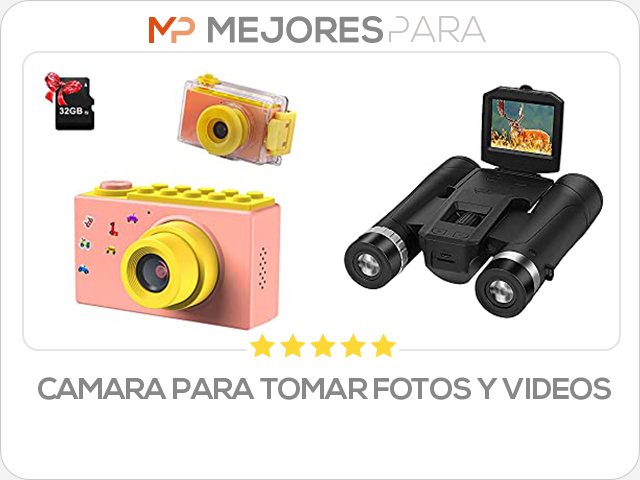 camara para tomar fotos y videos