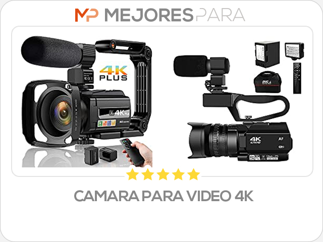 camara para video 4k