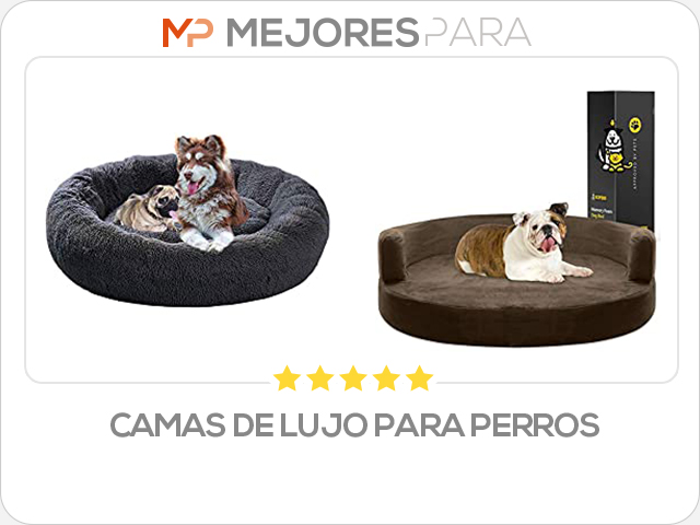 camas de lujo para perros