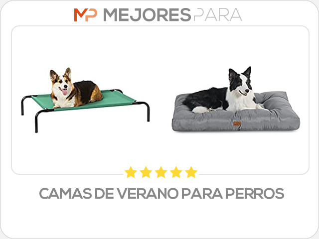 camas de verano para perros