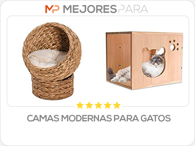 camas modernas para gatos