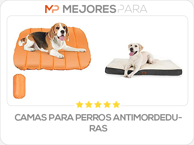 camas para perros antimordeduras