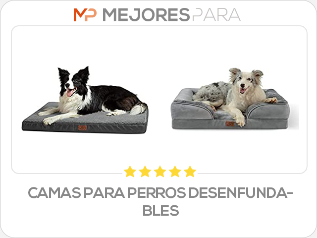 camas para perros desenfundables