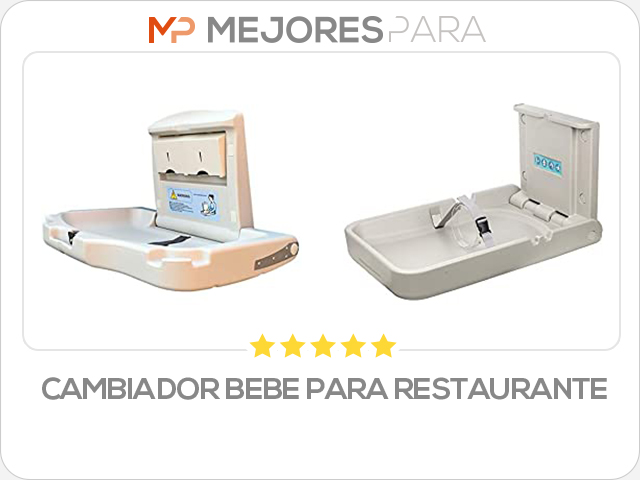 cambiador bebe para restaurante