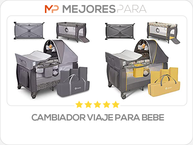 cambiador viaje para bebe