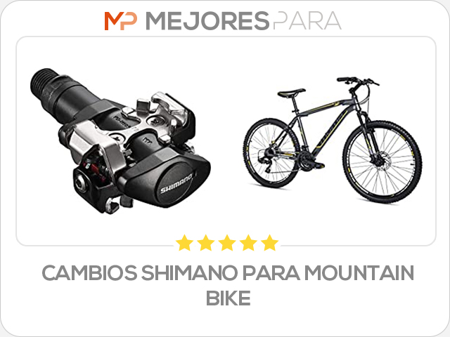 cambios shimano para mountain bike