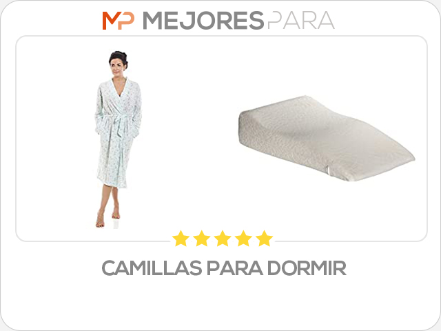 camillas para dormir