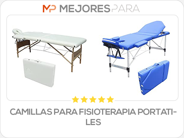 camillas para fisioterapia portatiles