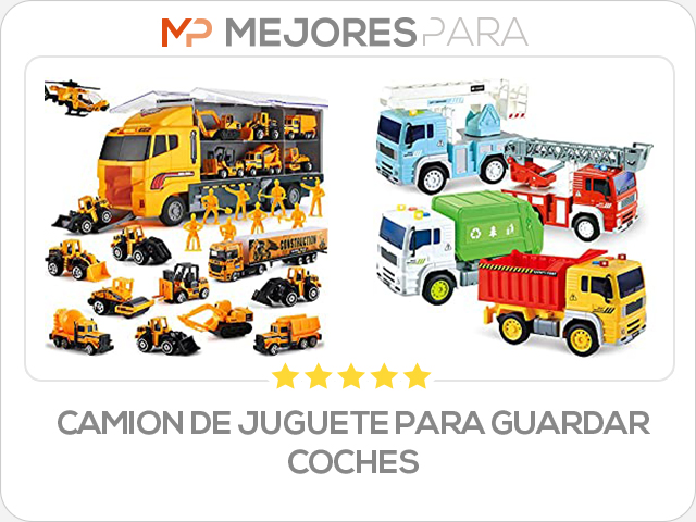 camion de juguete para guardar coches