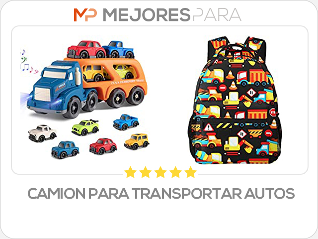 camion para transportar autos