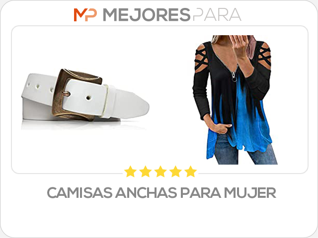 camisas anchas para mujer