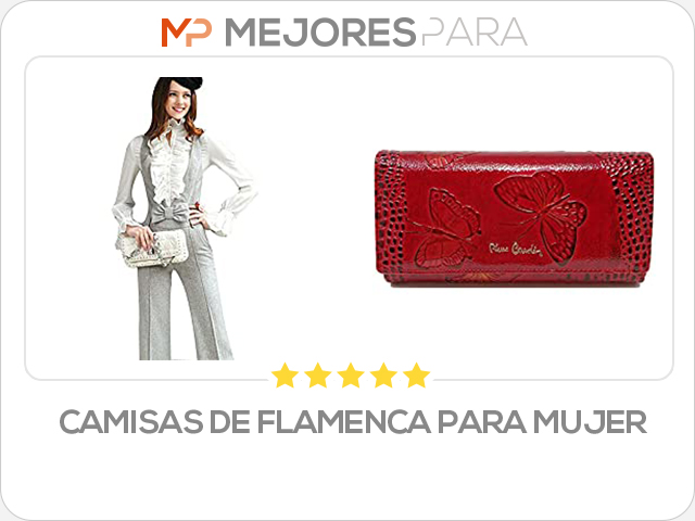 camisas de flamenca para mujer