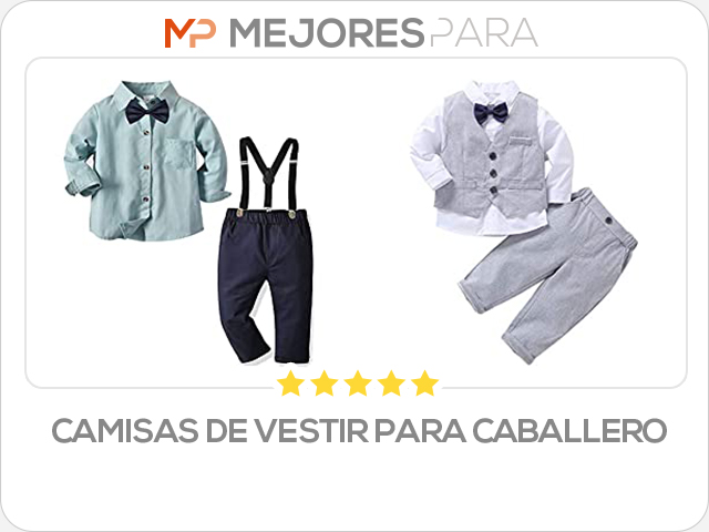 camisas de vestir para caballero