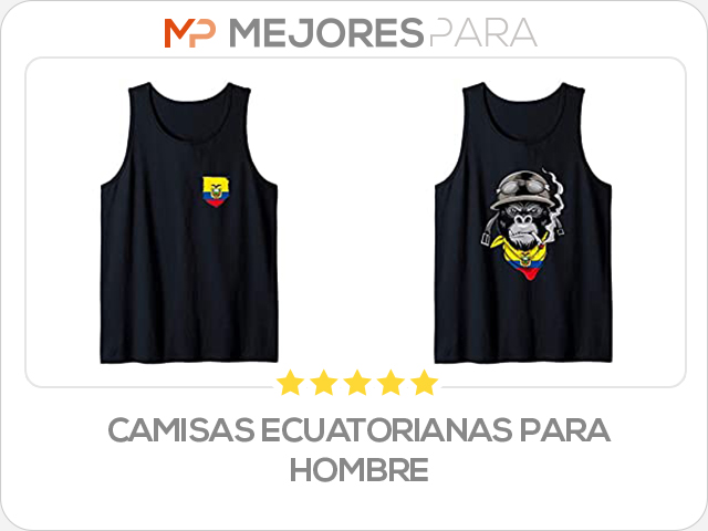 camisas ecuatorianas para hombre