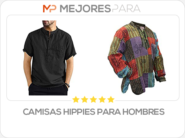 camisas hippies para hombres