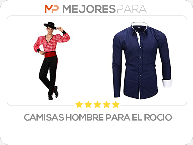 camisas hombre para el rocio