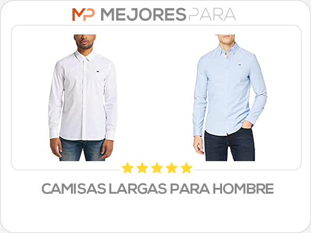 camisas largas para hombre