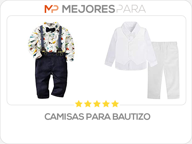 camisas para bautizo