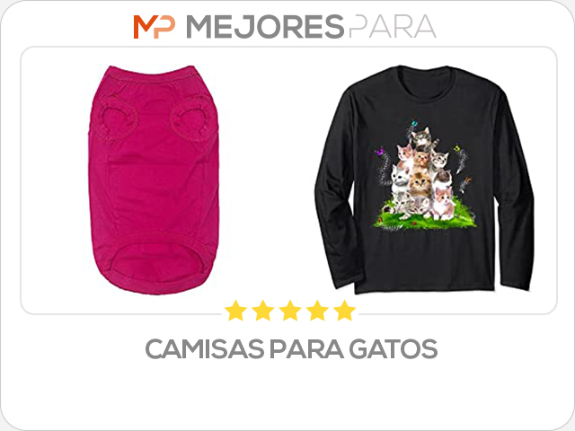 camisas para gatos