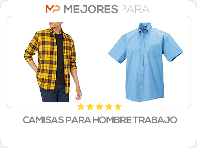 camisas para hombre trabajo